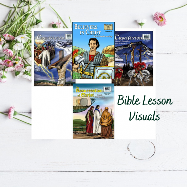 Bible Lesson Visuals | Peppermint Stick Learning Company