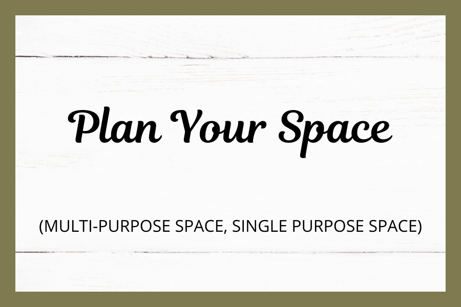 Plan Your Space